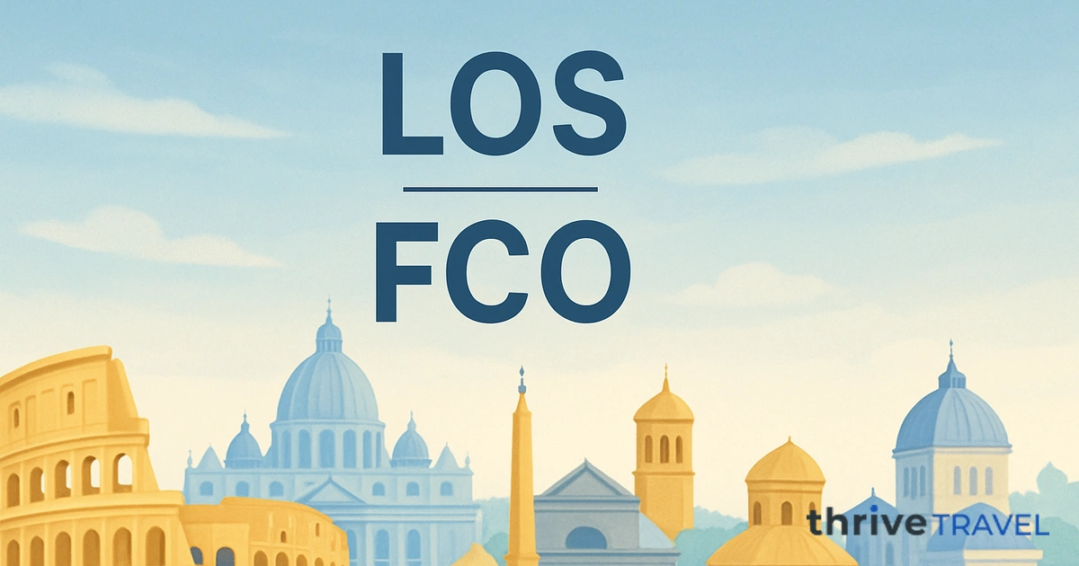 Lagos to Rome