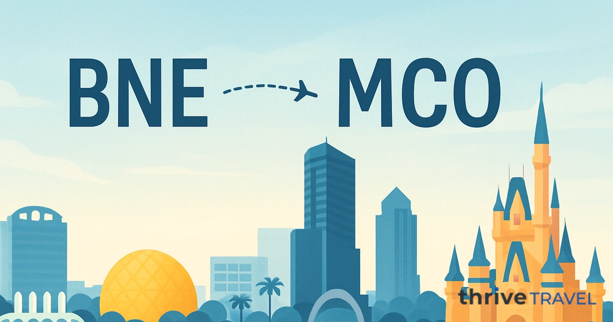 Brisbane to Orlando