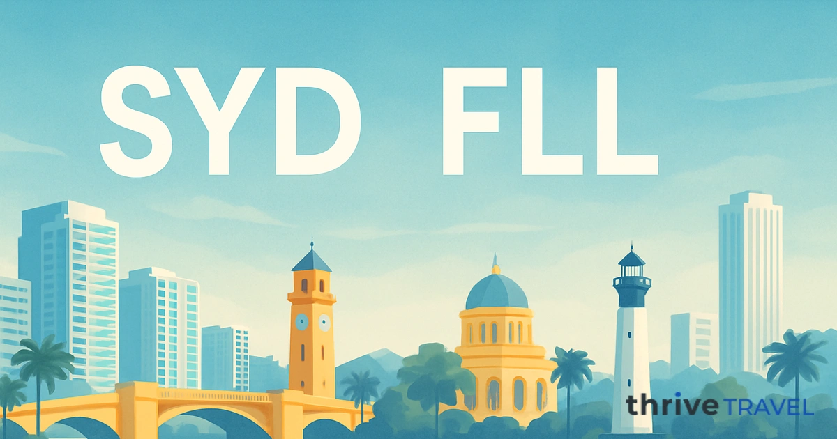 Sydney to Fort Lauderdale