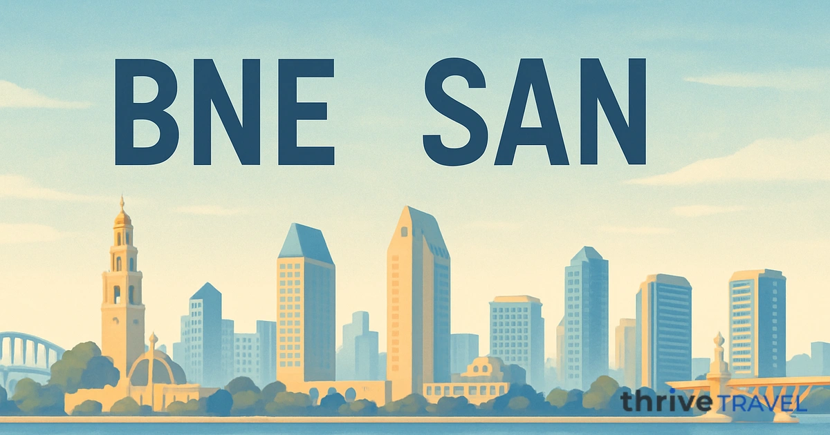 Brisbane to San Diego