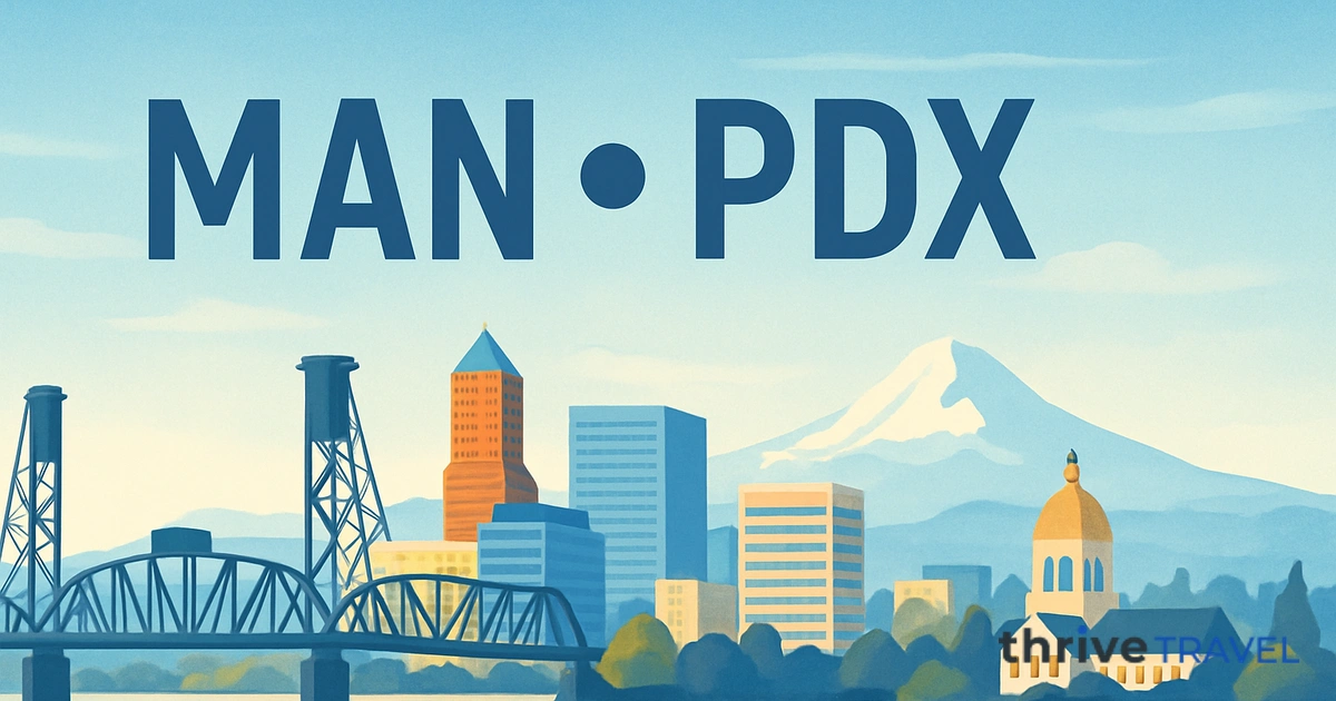 Manchester to Portland