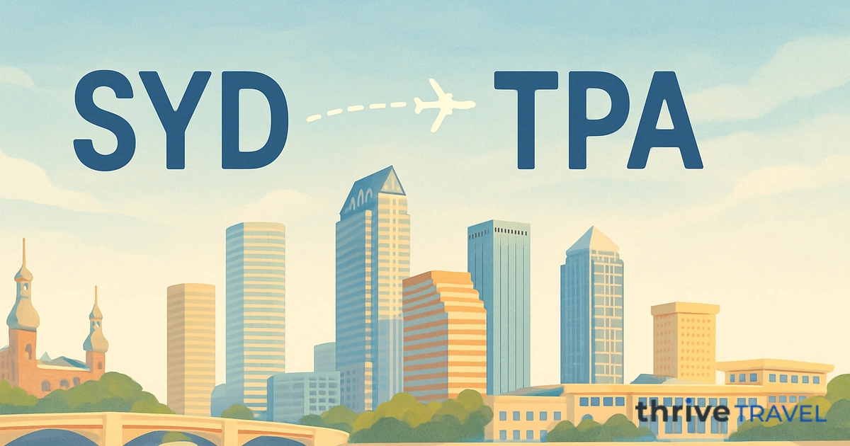 Sydney to Tampa