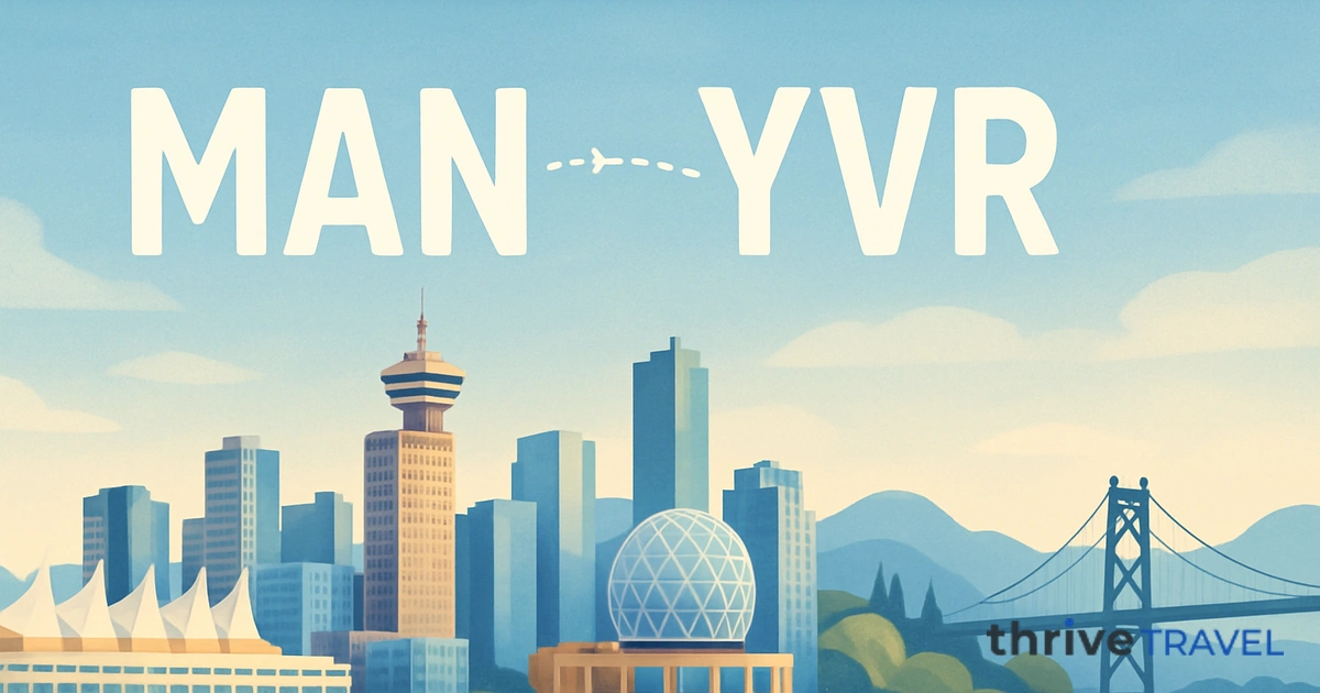 Manchester to Vancouver