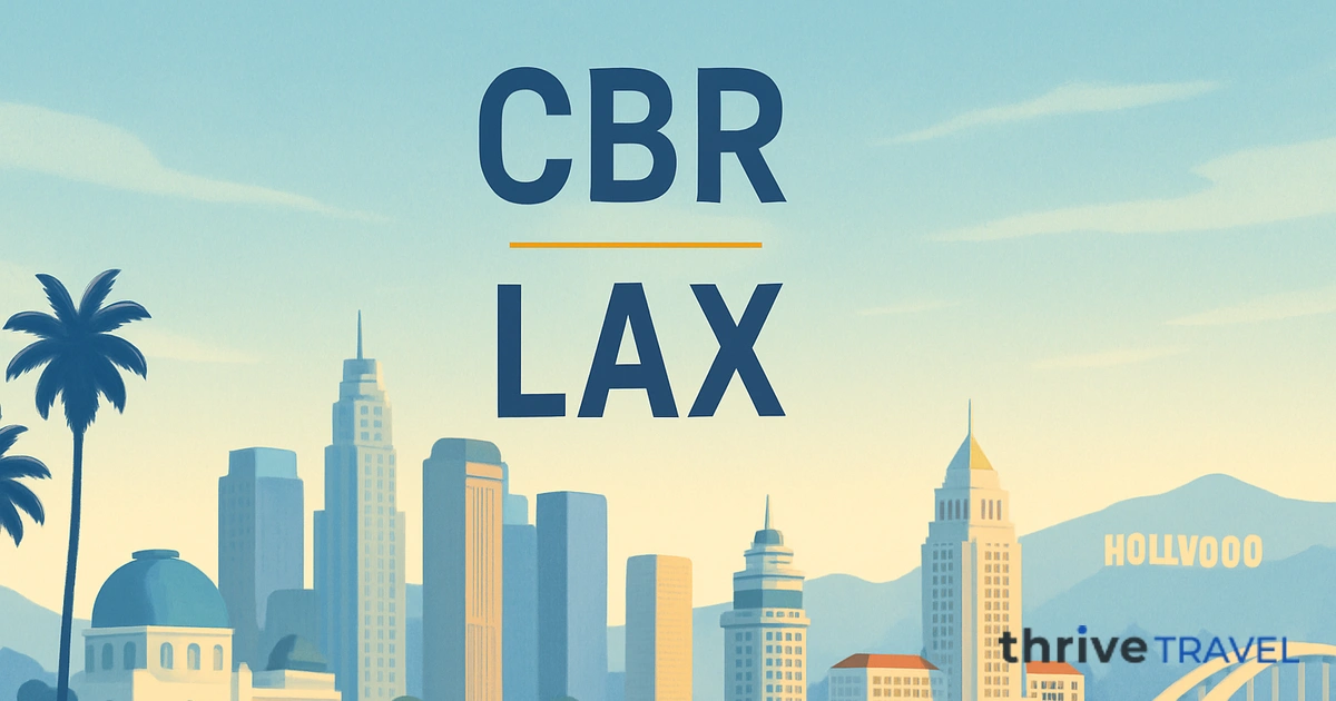 Canberra to Los Angeles