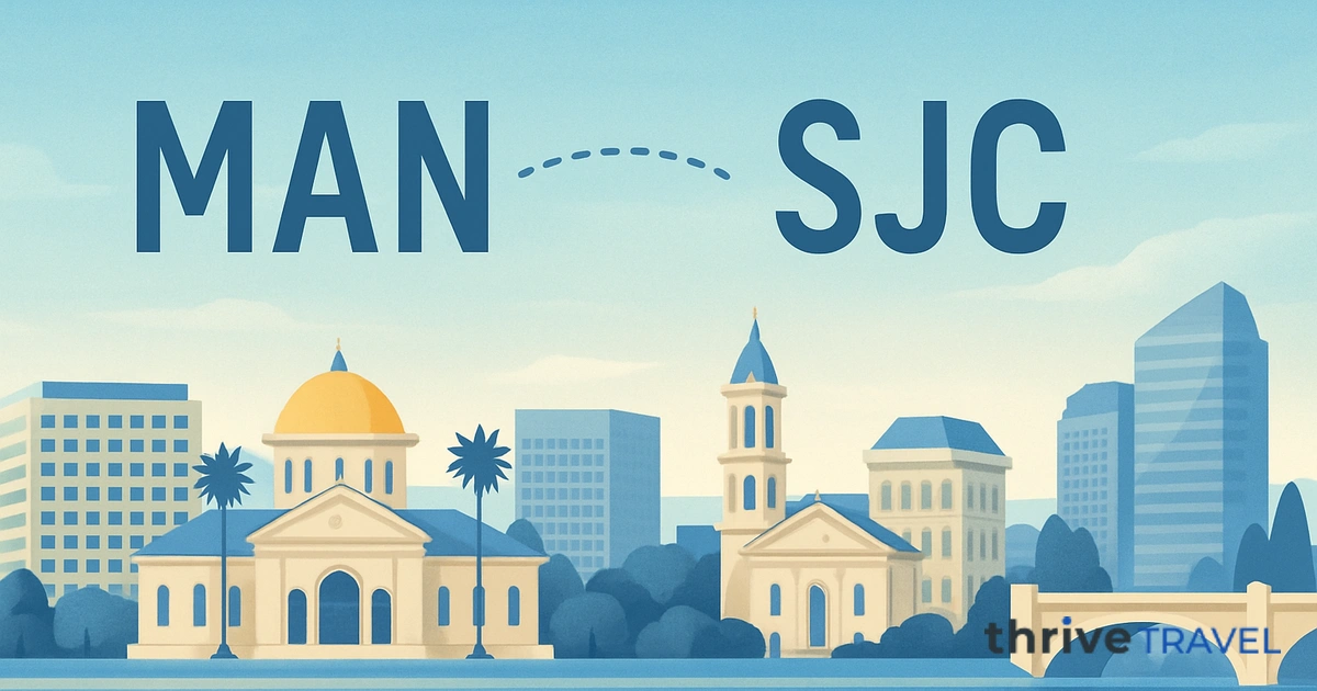 Manchester to San Jose