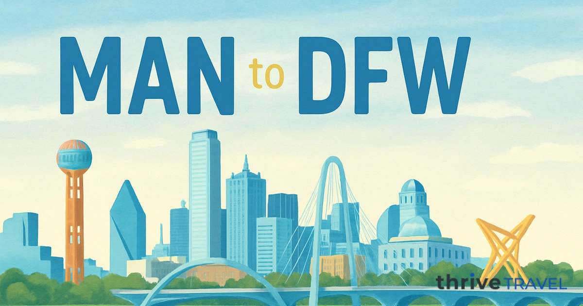 Manchester to Dallas