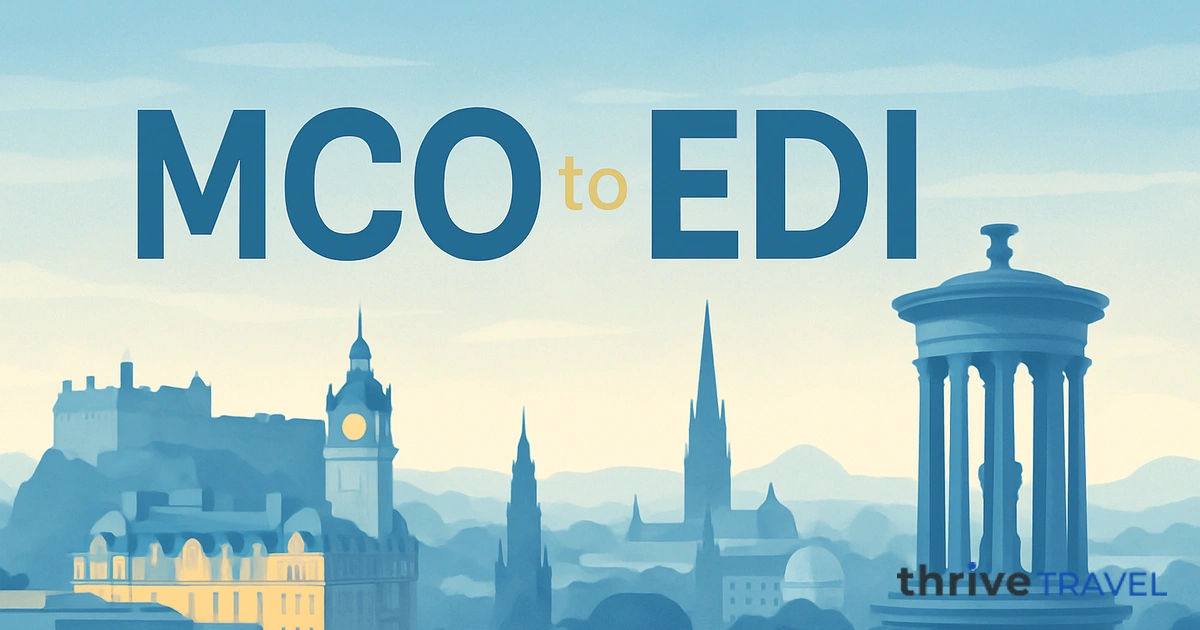 Orlando to Edinburgh