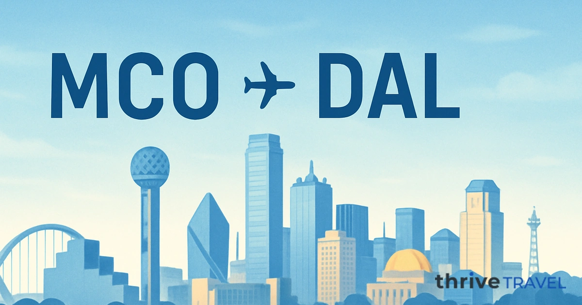 Orlando to Dallas
