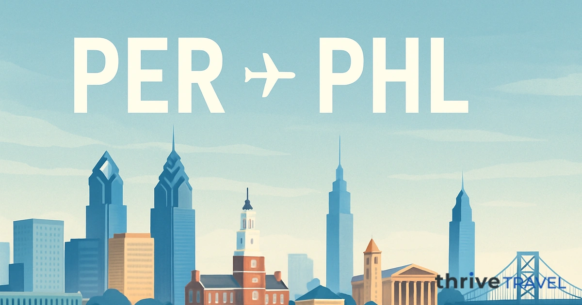 Perth to Philadelphia