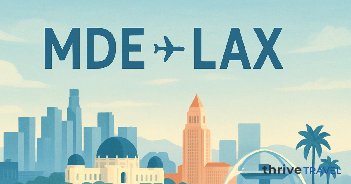 Medellín to Los Angeles