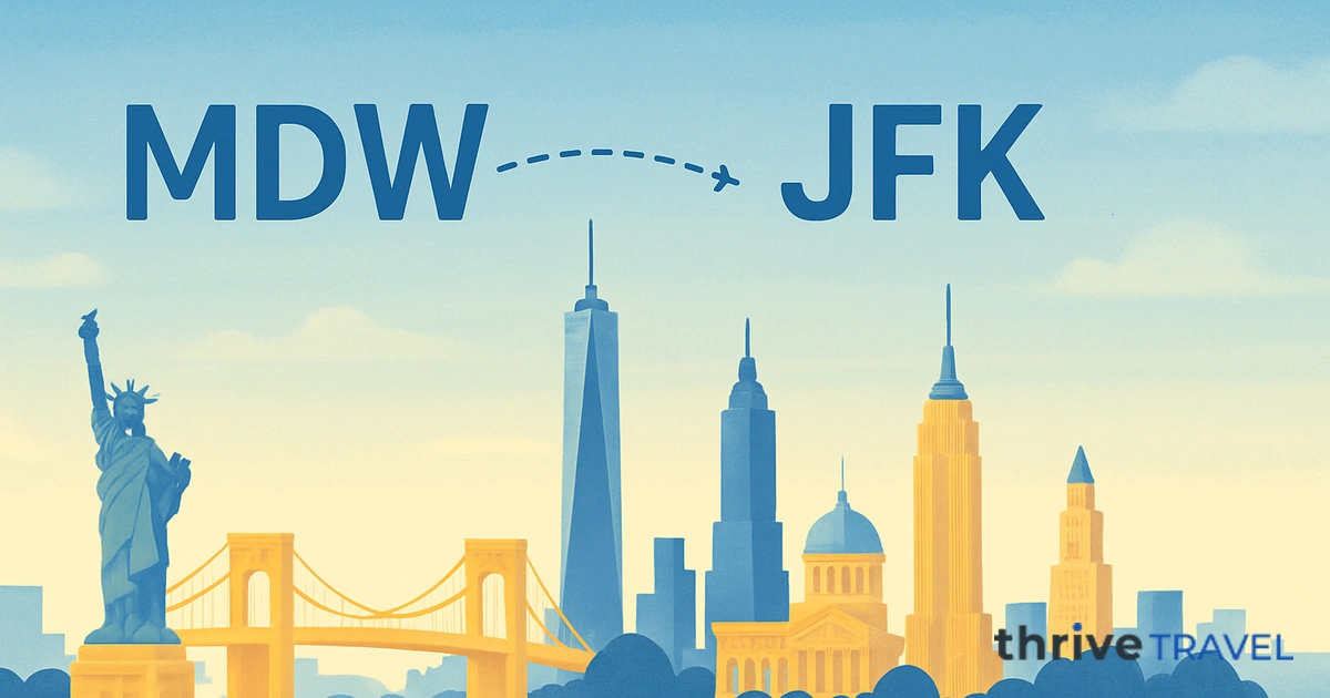 Chicago to New York