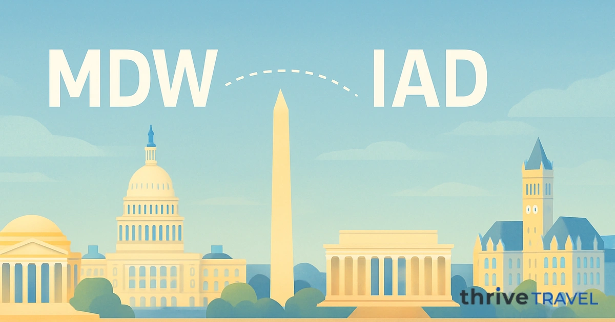 Chicago to Washington D.C.
