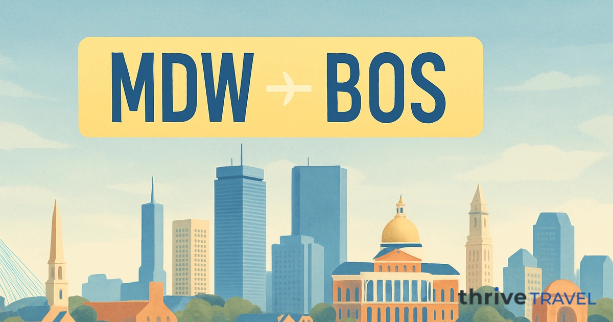 Chicago to Boston