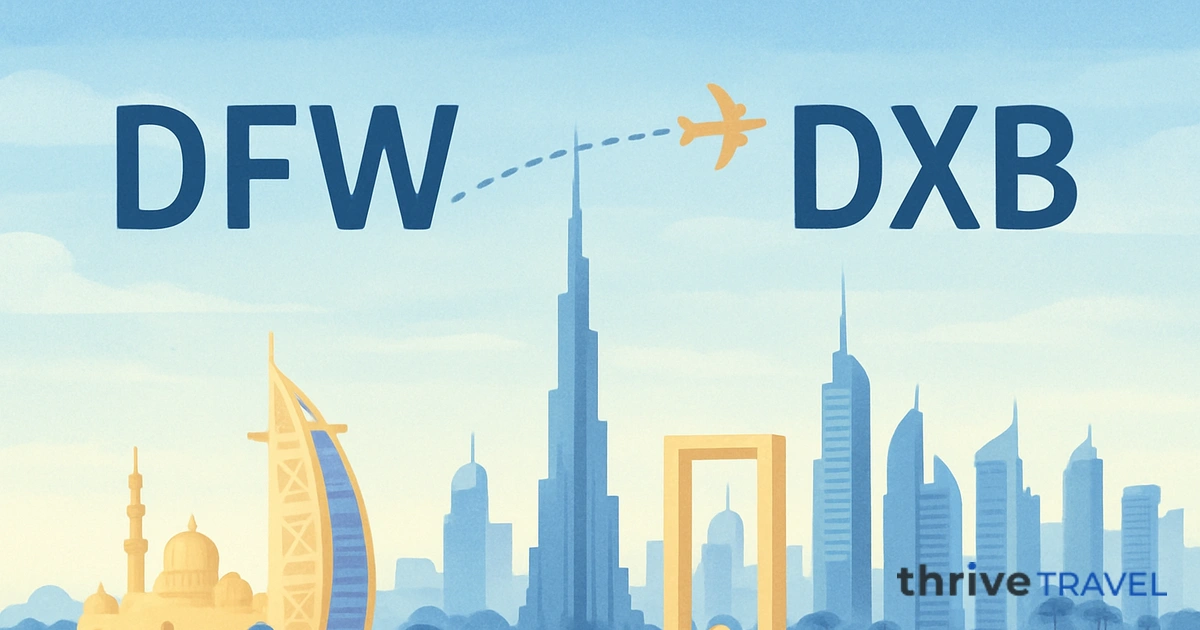 Dallas to Dubai