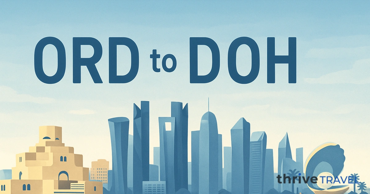 Chicago to Doha