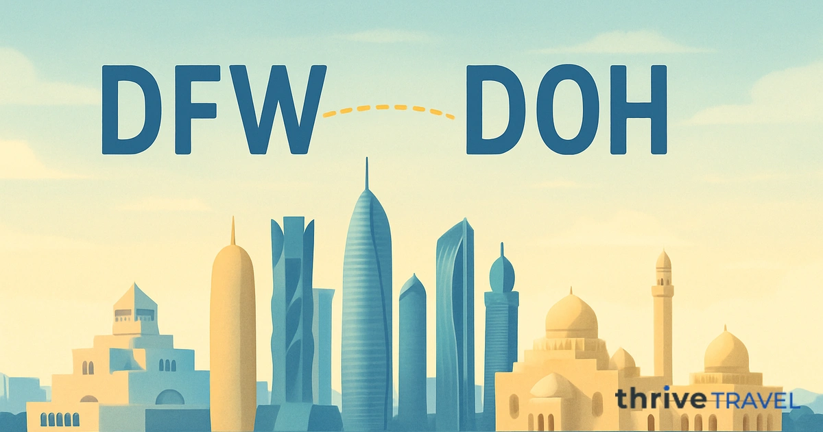 Dallas to Doha