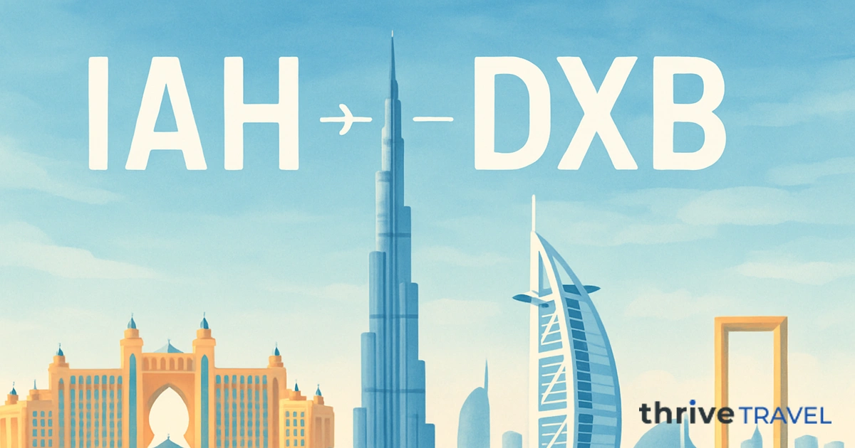 Houston to Dubai