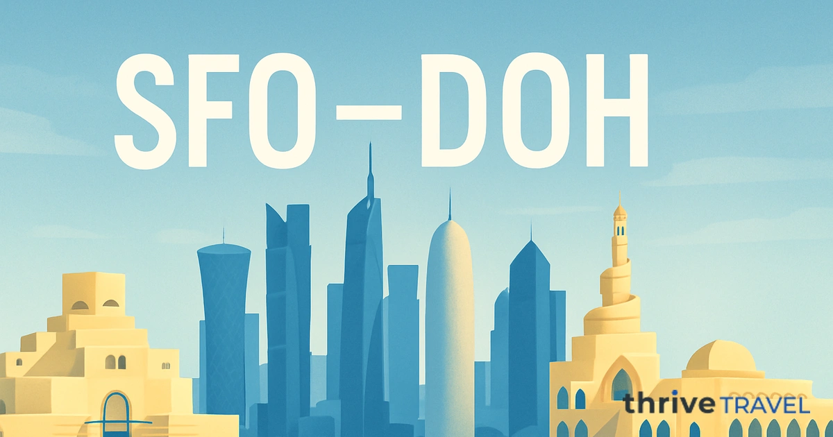 San Francisco to Doha