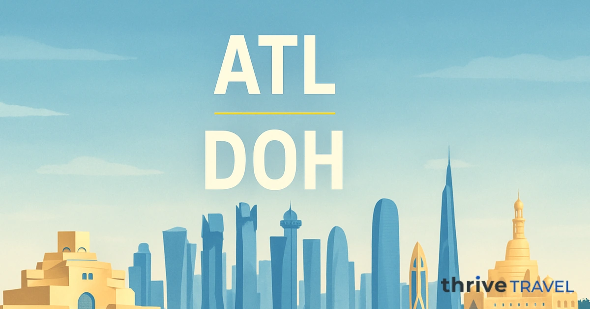 Atlanta to Doha