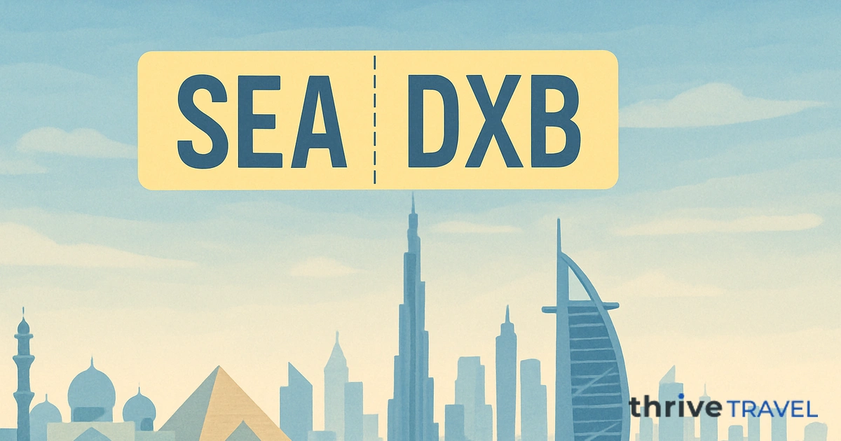 Seattle to Dubai