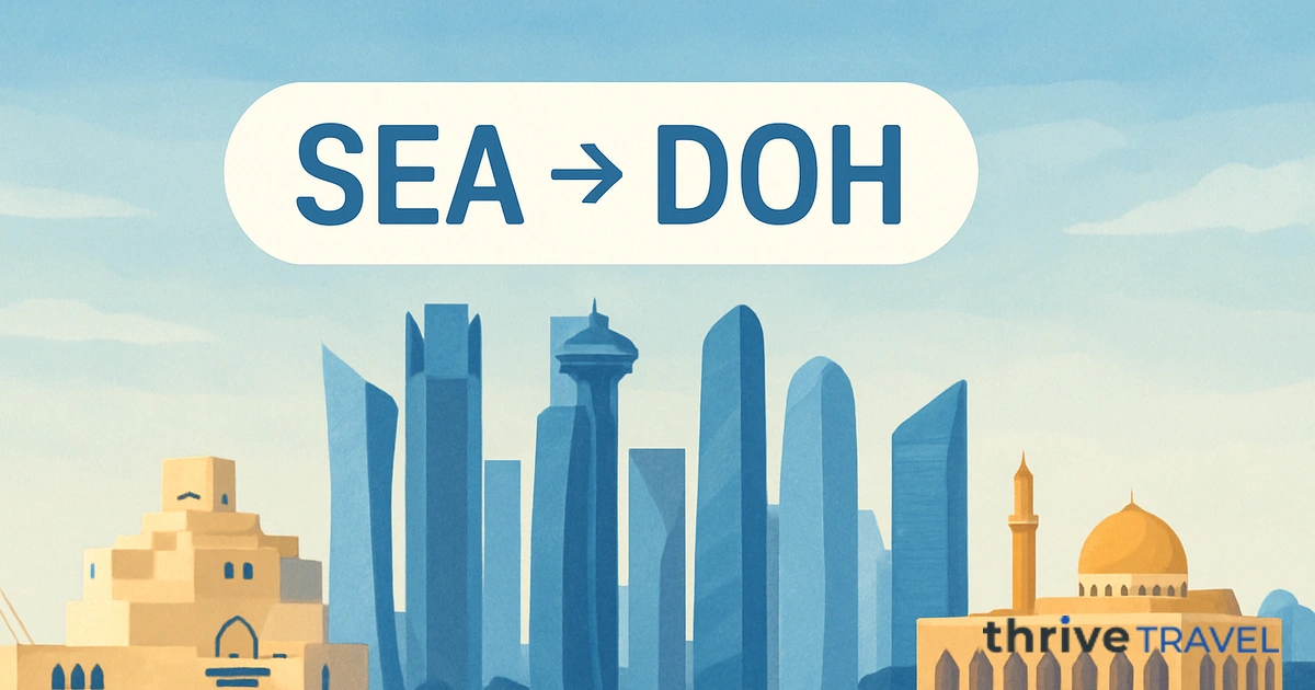 Seattle to Doha