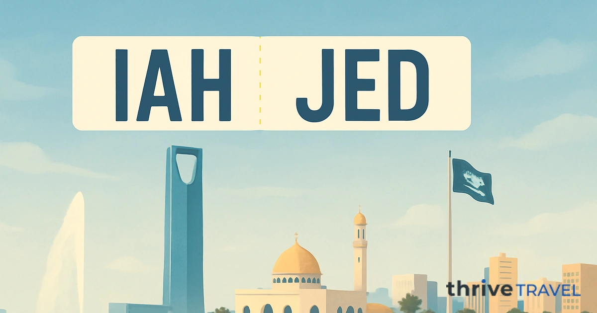 Houston to Jeddah