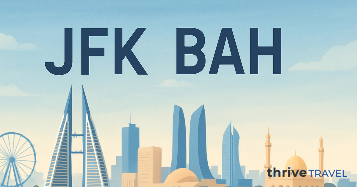 New York to Bahrain