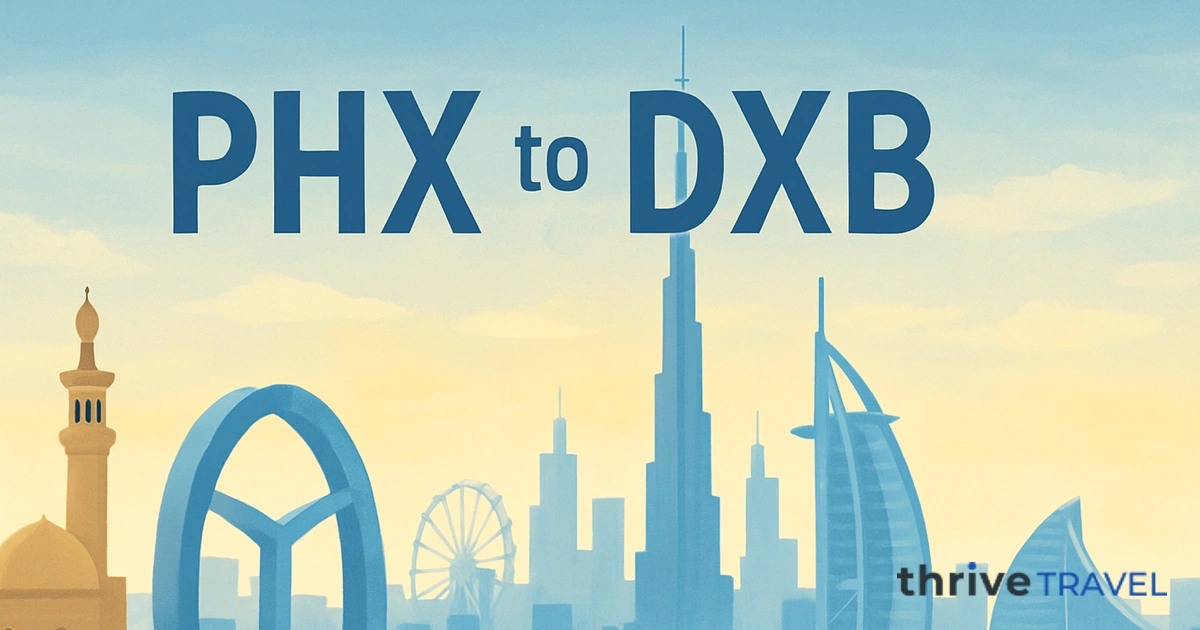 Phoenix to Dubai