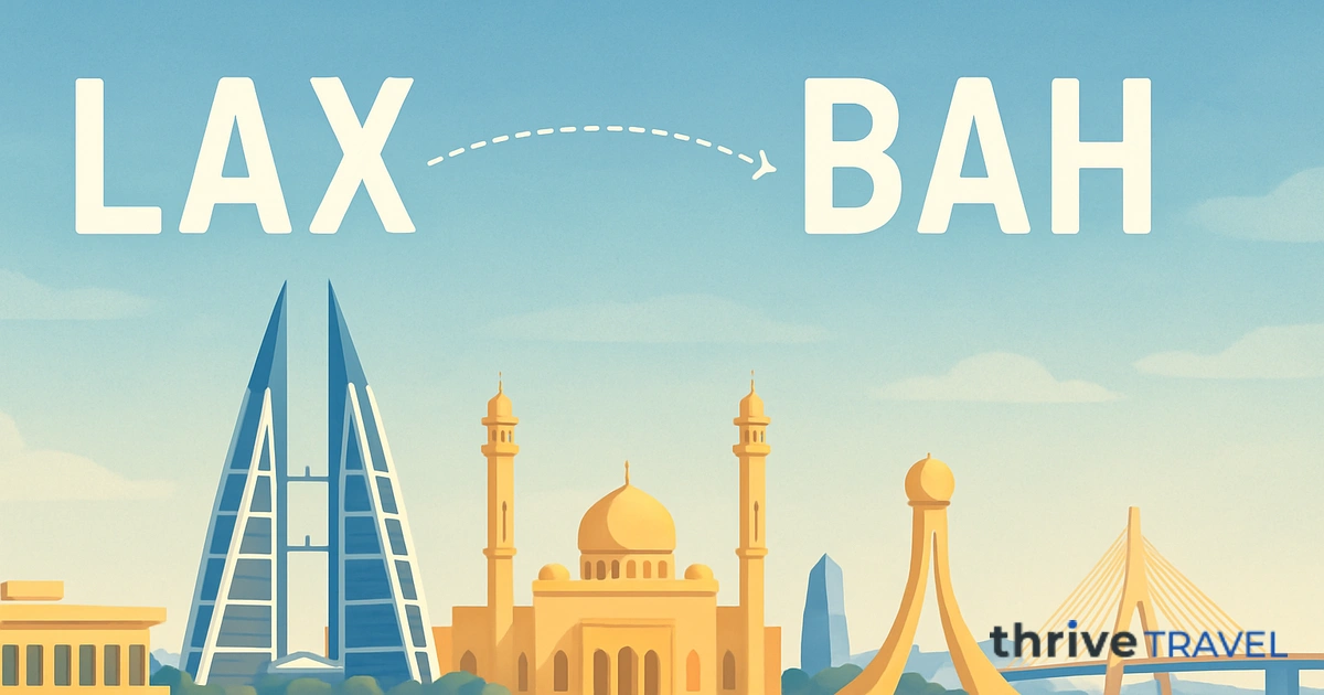 Los Angeles to Bahrain