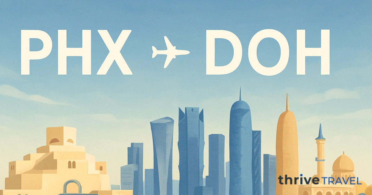 Phoenix to Doha