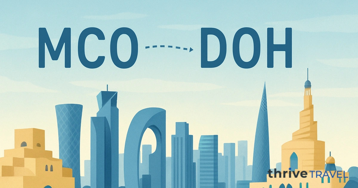 Orlando to Doha