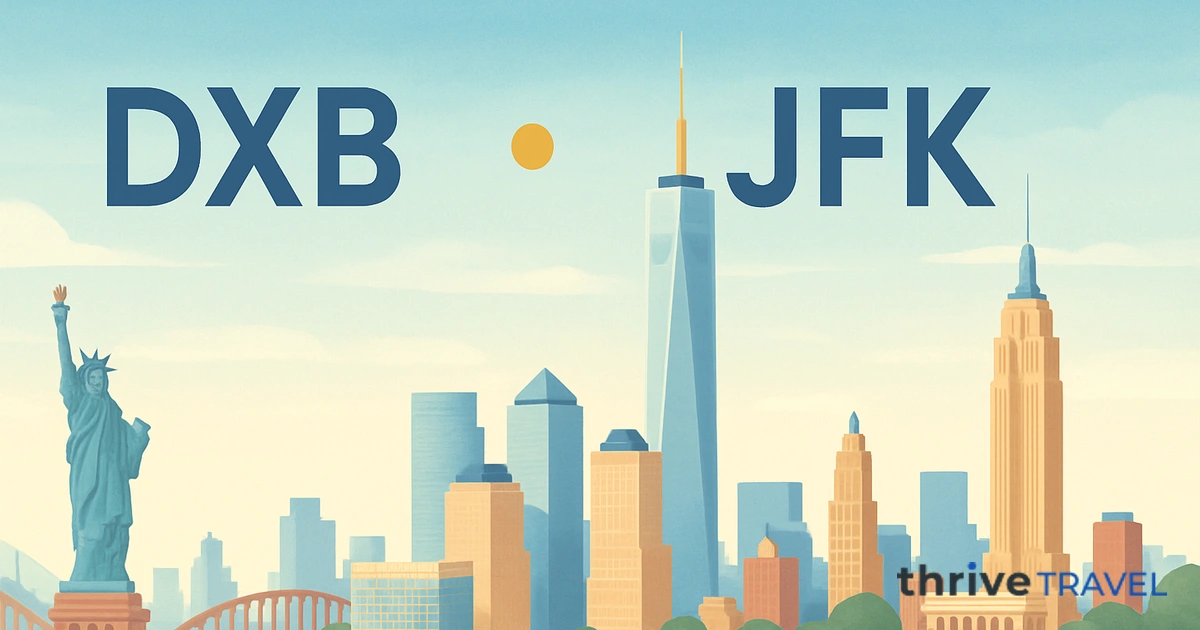 Dubai to New York