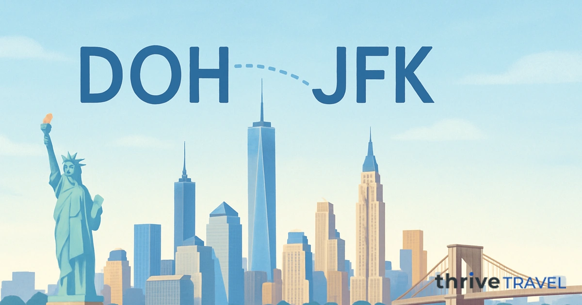 Doha to New York