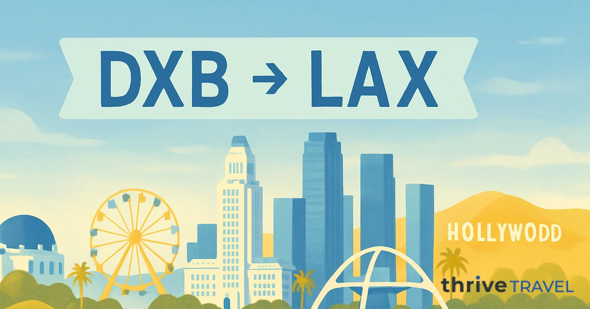 Dubai to Los Angeles