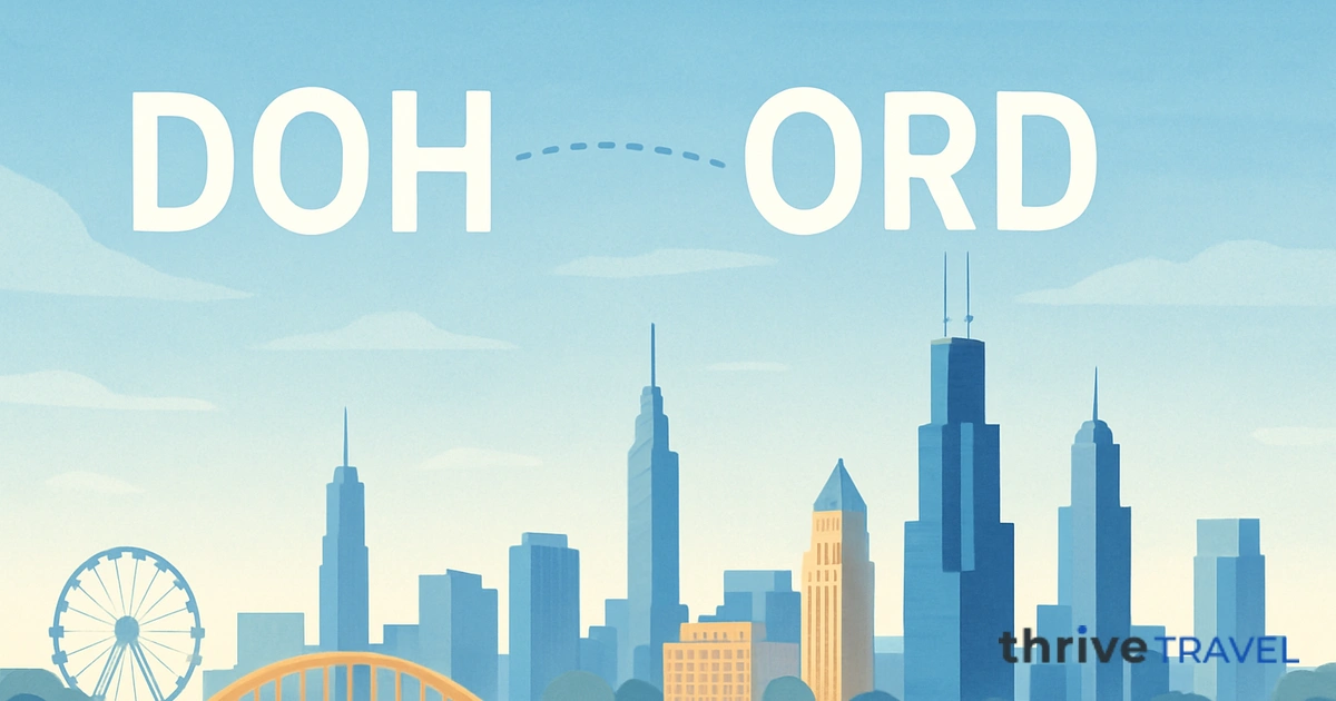 Doha to Chicago