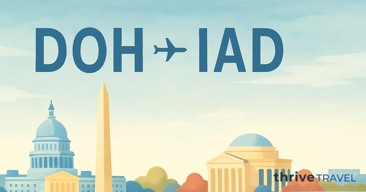 Doha to Washington D.C.