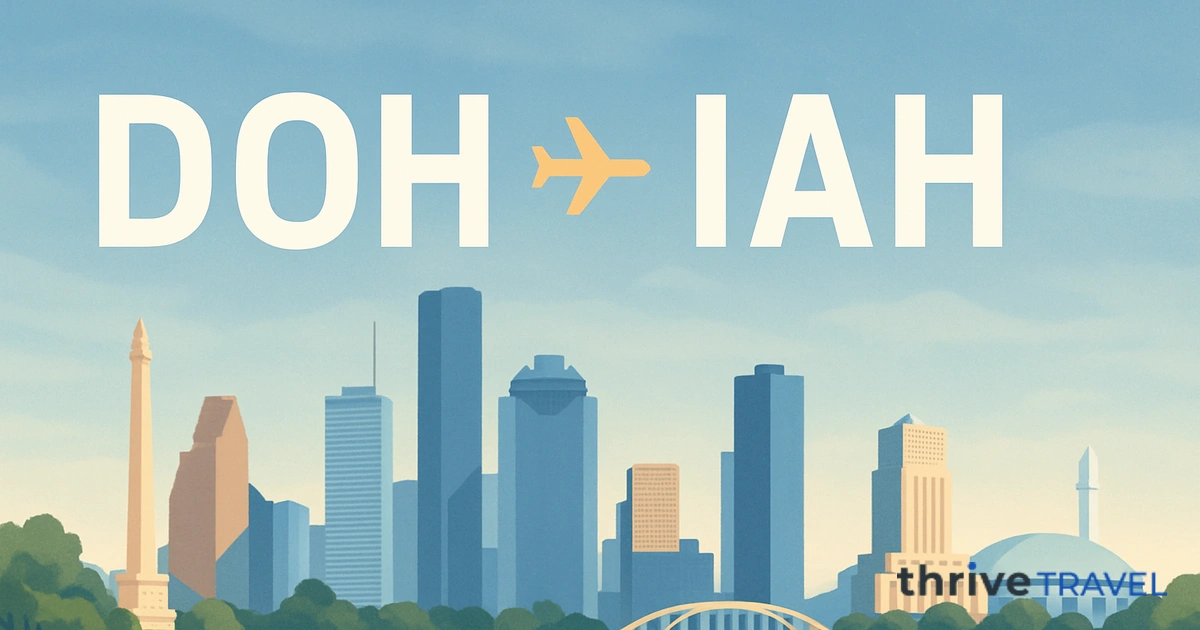 Doha to Houston
