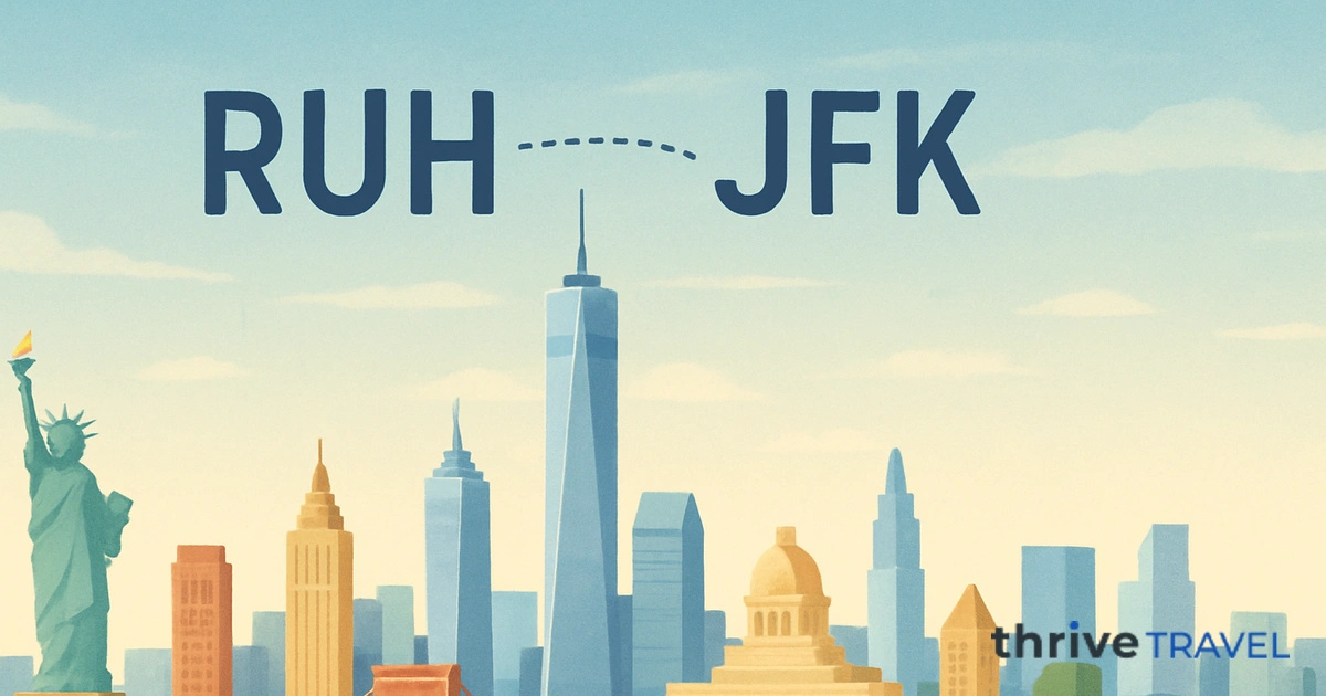 Riyadh to New York