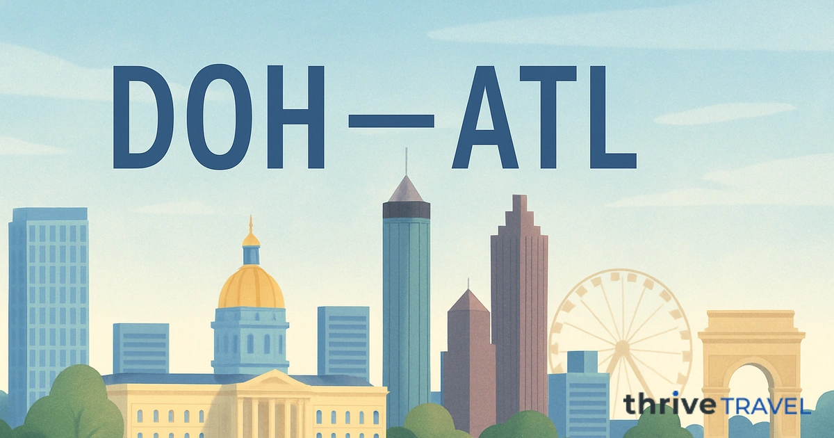 Doha to Atlanta