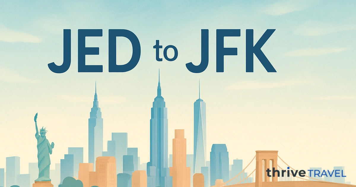 Jeddah to New York