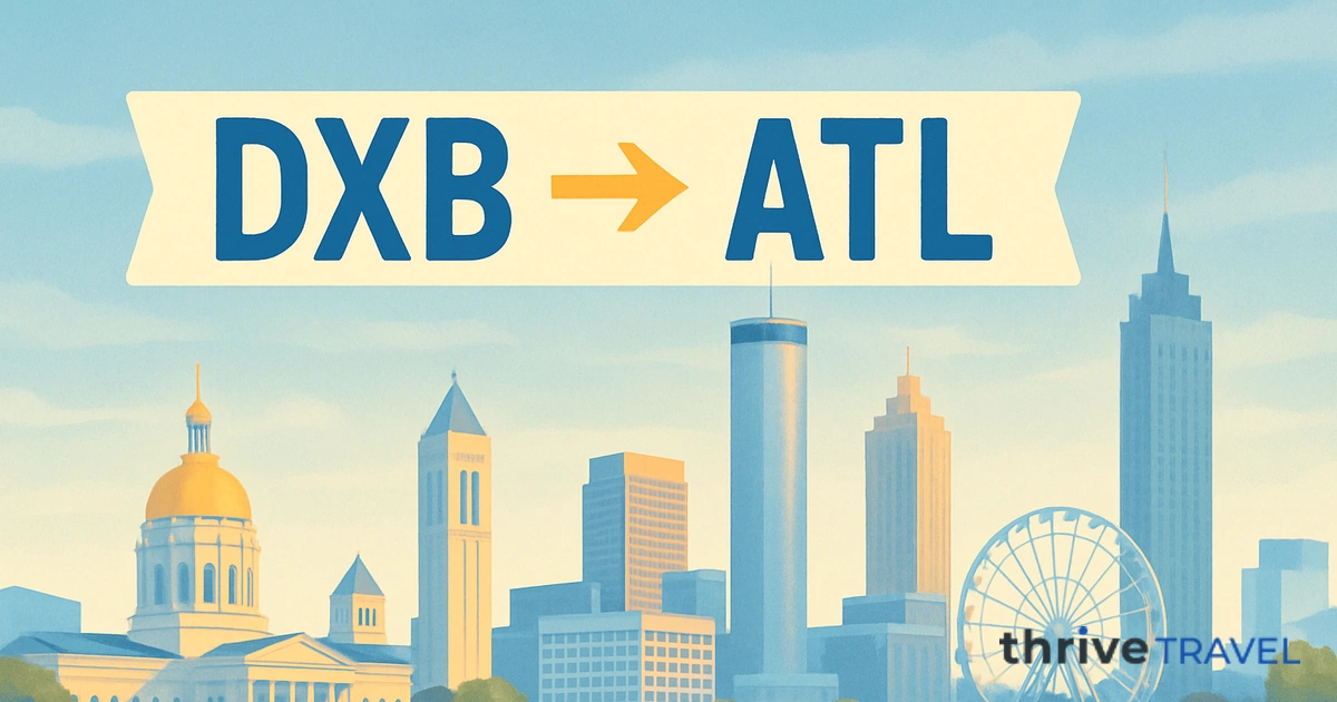 Dubai to Atlanta