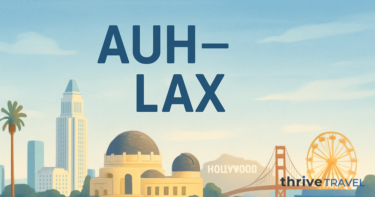 Abu Dhabi to Los Angeles