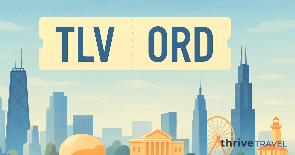 Tel Aviv to Chicago