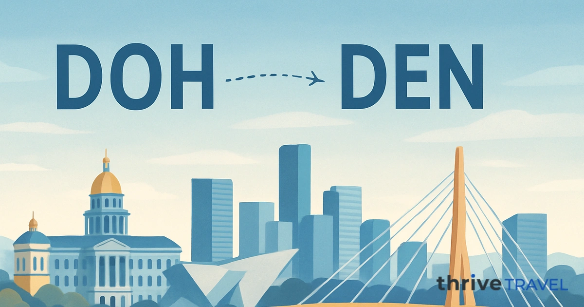 Doha to Denver