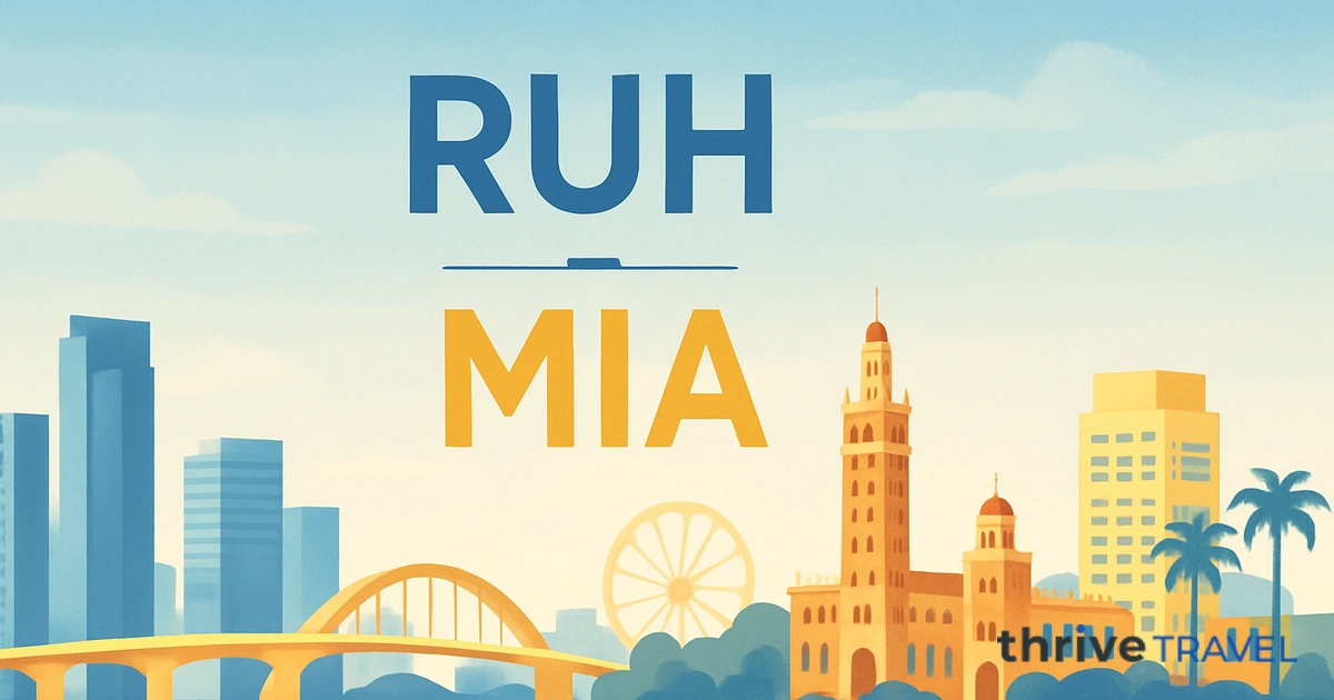 Riyadh to Miami