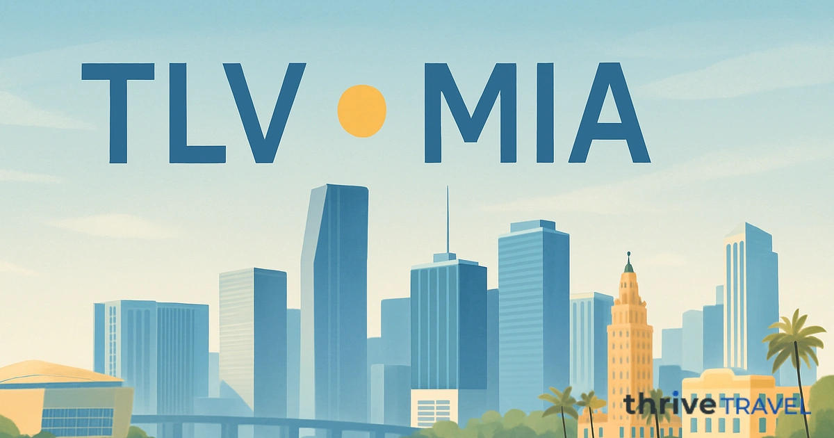 Tel Aviv to Miami