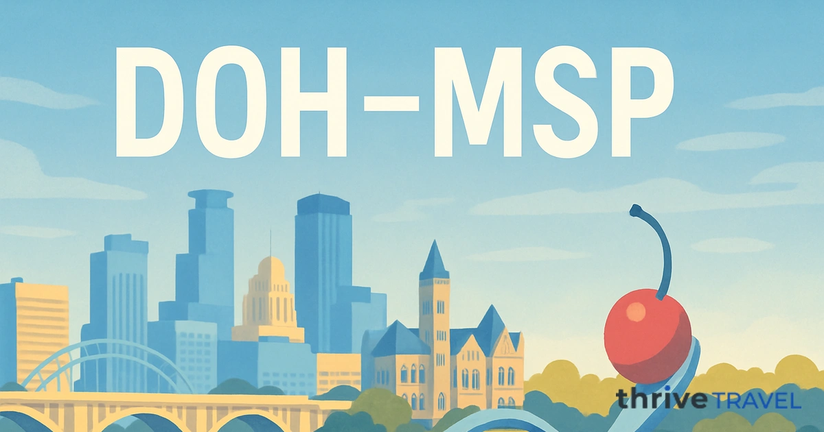 Doha to Minneapolis