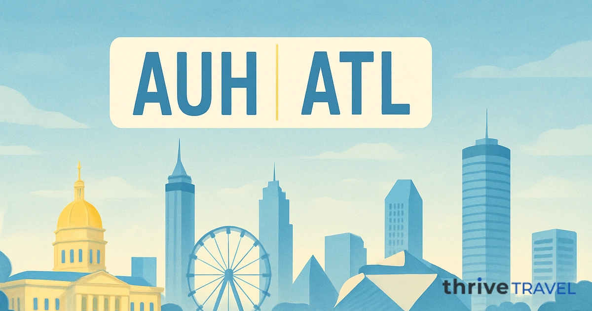 Abu Dhabi to Atlanta