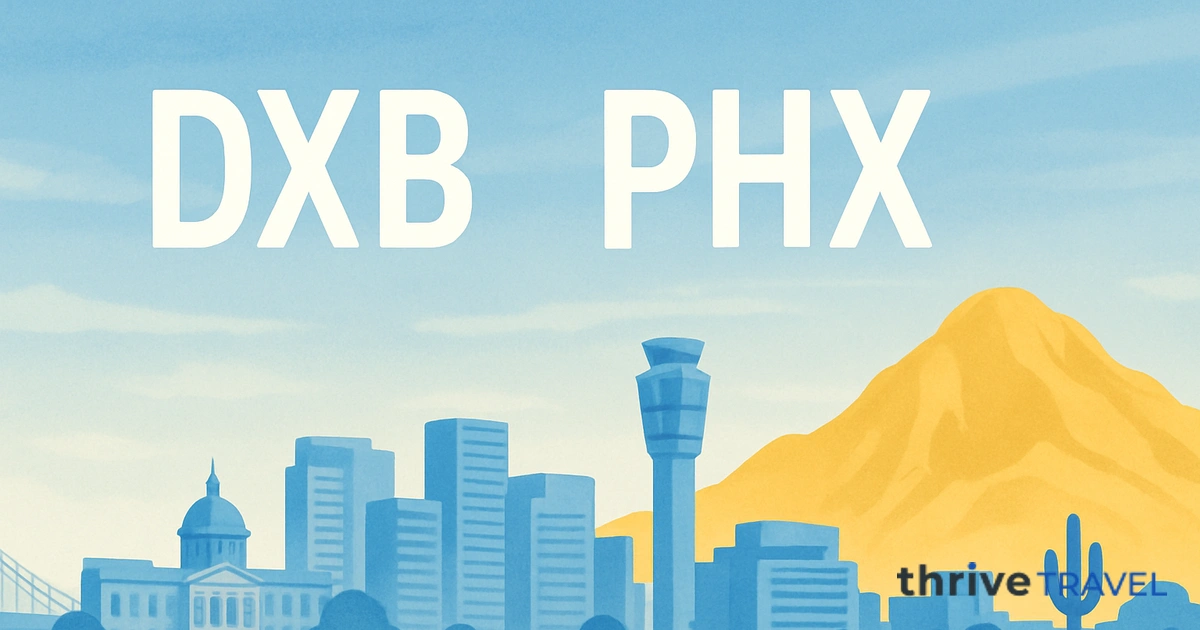 Dubai to Phoenix