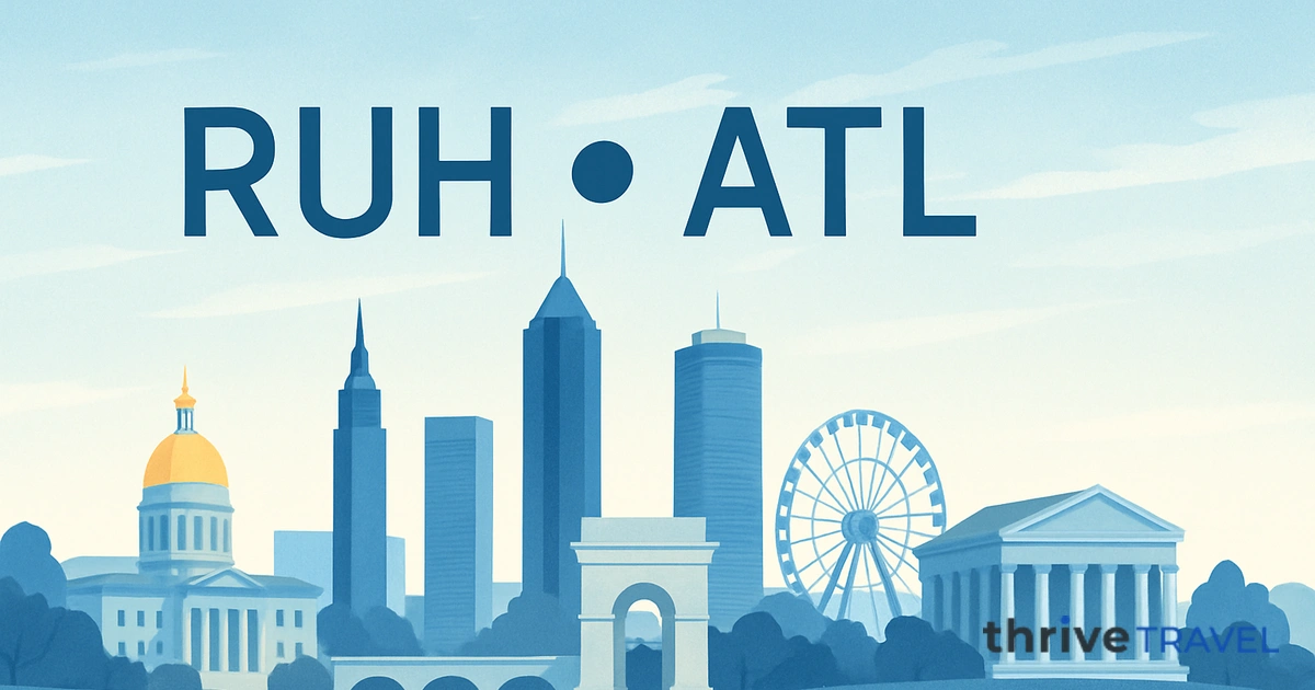 Riyadh to Atlanta